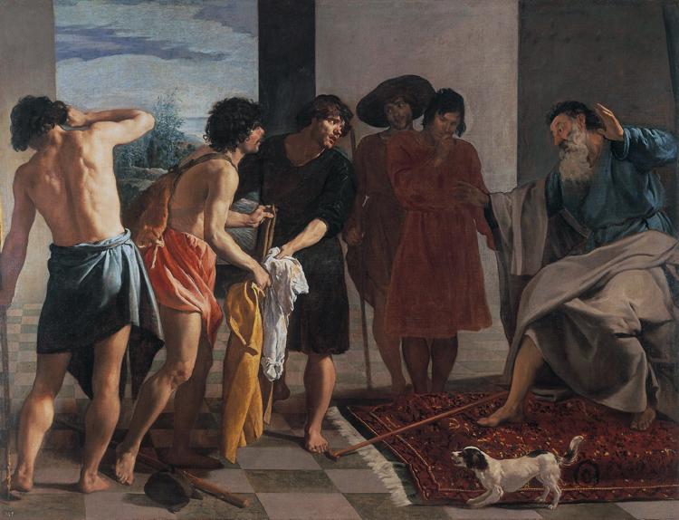 Diego Velazquez Joseph's Bloody Coat Brought to Jacob (df01) oil painting image